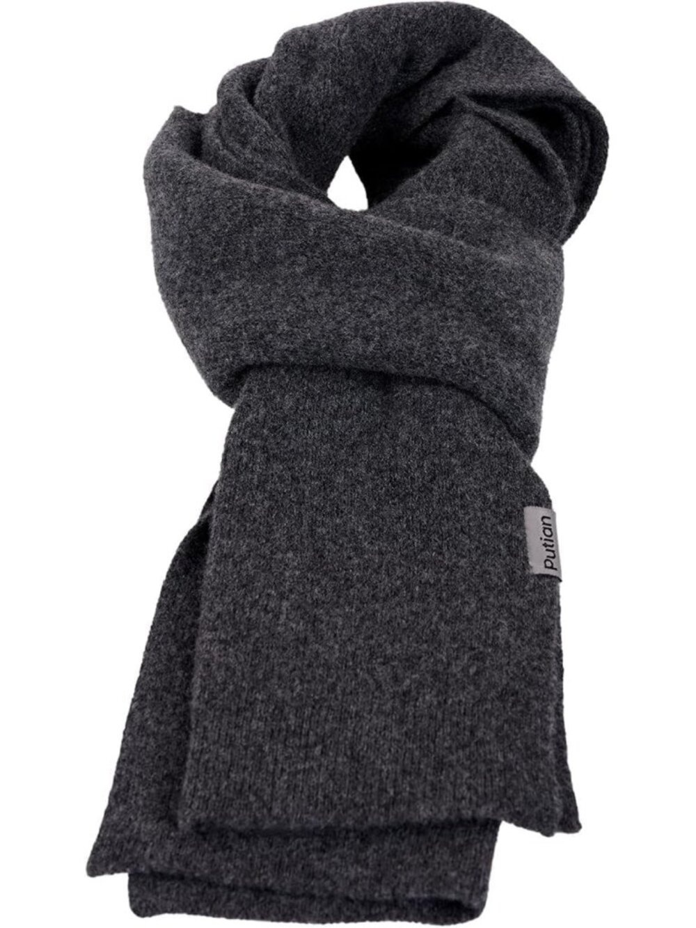 100% Merino Wool Scarf for Men & Women | Cozy Knitted Neck Warmer Accessory